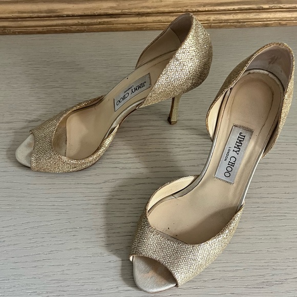 ✨ Jimmy Choo Gold pumps sz38 ✨ - Picture 6 of 6